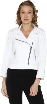 DZEB Full Sleeve Solid Women Jacket