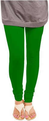 HAMZA FASHION Ethnic Wear Legging(Green, Solid)