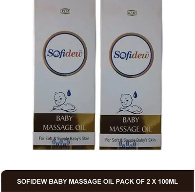 Sofidew BEST BABY MASSAGE OIL -(PACK OF 2)(200 ml)