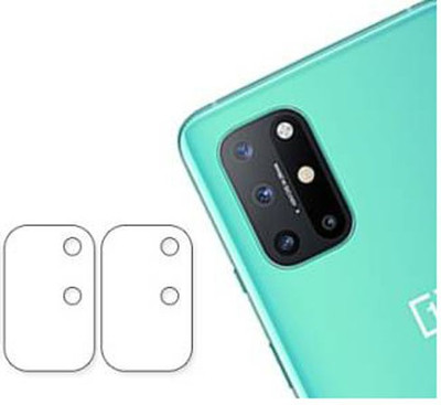 daffin Back Camera Lens Glass Protector for OnePlus 8T(Pack of: 2)
