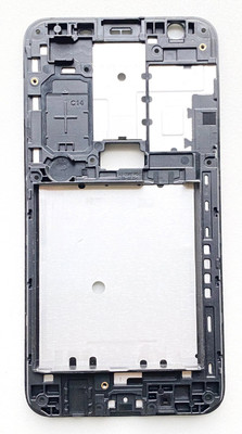 Tworld Samsung Galaxy A2 Core Front Housing LCD Frame Bezel Plate Front Panel(Black)
