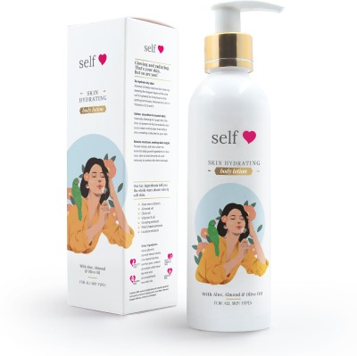 self love skincare Hydrating Body Lotion With Aloe, Almond & Olive Oil(200 ml)