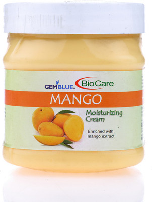 GemblueBiocare Mango Body and Face Moisturising Cream with Natural Extract and ingredients(500 ml)