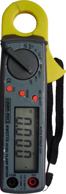Kusam-meco KM-2725 3¾ DIGITS AC/DC AUTORANGING DIGITAL CLAMPMETER(17 FUNCTIONS 27 RANGES) Digital Multimeter(Black 4000 Counts)