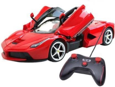 TrueBucks Ferrari with open door 1:16 5-channel R/C (Red)(Red)