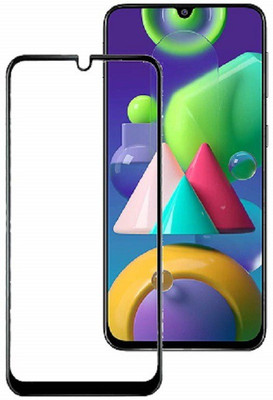 XRENGTH Edge To Edge Tempered Glass for Samsung Galaxy M21(Pack of 1)