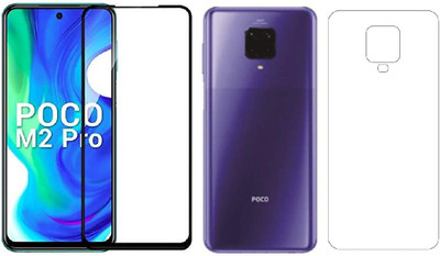 Mobilive Front and Back Tempered Glass for Xiaomi Redmi Poco M2(Pack of 1)