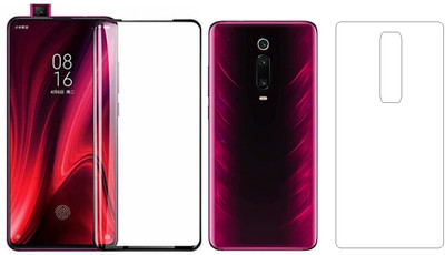 Mobilive Front and Back Tempered Glass for Mi K20 Pro(Pack of 2)