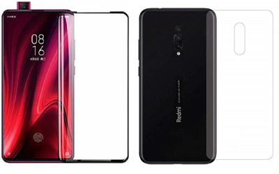 Mobilive Front and Back Tempered Glass for Mi K20(Pack of 1)