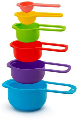 AASHI ENTERPRISES LTD Plastic Measuring Spoon Set(Pack of 6)