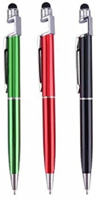 TNY Universal Touch Screen Capacitive Stylus Pen Compatible for Android iPad iPhone Samsung Tablet, All Mobile Phones, Tablet PC 3 Stylus(Multicolor)