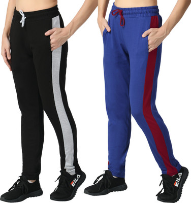 MYO Striped Women Multicolor Track Pants