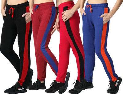 MYO Striped Women Multicolor Track Pants