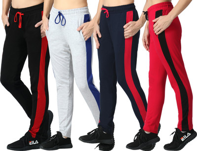 MYO Striped Women Multicolor Track Pants
