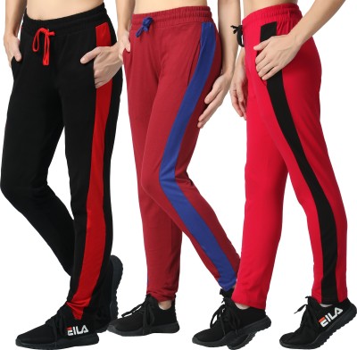 MYO Solid Women Multicolor Track Pants