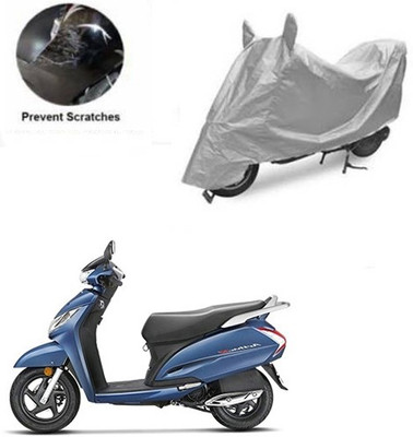 RPSENTTERPR Waterproof Two Wheeler Cover for Honda(Activa 125, Silver)