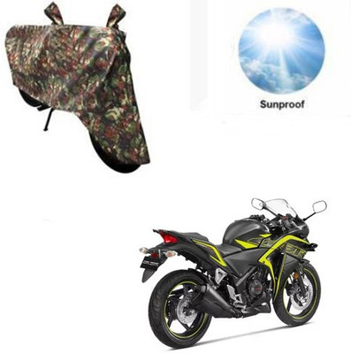 RPSENTTERPR Waterproof Two Wheeler Cover for Honda(CBR 250R, Multicolor)