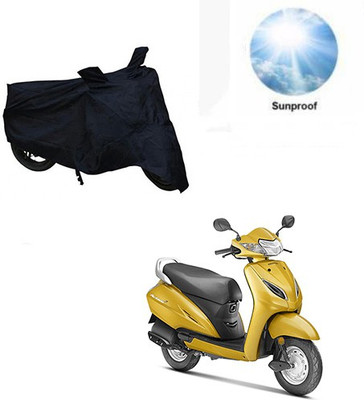RPSENTTERPR Waterproof Two Wheeler Cover for Honda(Activa 5G, Black)