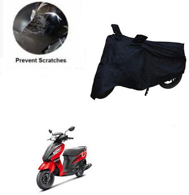 Motren Waterproof Two Wheeler Cover for Suzuki(Let's, Black)