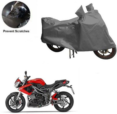 RPSENTTERPR Waterproof Two Wheeler Cover for DSK Benelli(TNT R, Grey)