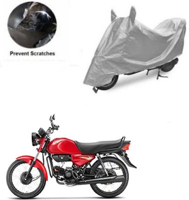 RPSENTTERPR Waterproof Two Wheeler Cover for Hero(HF Dawn, Silver)