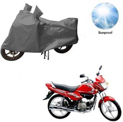 RPSENTTERPR Waterproof Two Wheeler Cover for Hero(Splendor NXG, Grey)