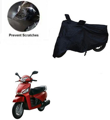 RPSENTTERPR Waterproof Two Wheeler Cover for Mahindra(Gusto, Black)