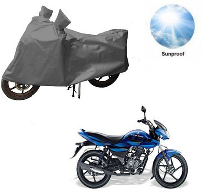 MOTOWORLD Waterproof Two Wheeler Cover for Hero(XCD 125cc, Grey)