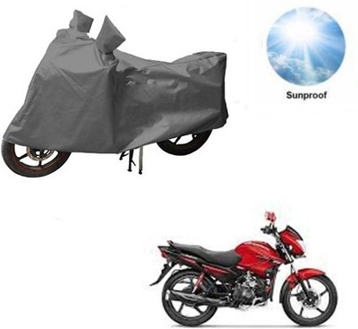 RPSENTTERPR Waterproof Two Wheeler Cover for Hero(Glamour FI, Grey)