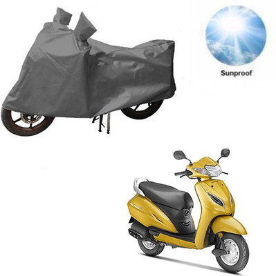 RPSENTTERPR Waterproof Two Wheeler Cover for Honda(Activa 5G, Grey)