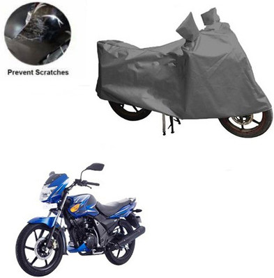 RPSENTTERPR Waterproof Two Wheeler Cover for TVS(Flame SR125, Grey)