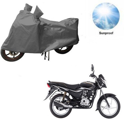 RPSENTTERPR Waterproof Two Wheeler Cover for Bajaj(Platina 100 DTS-i, Grey)