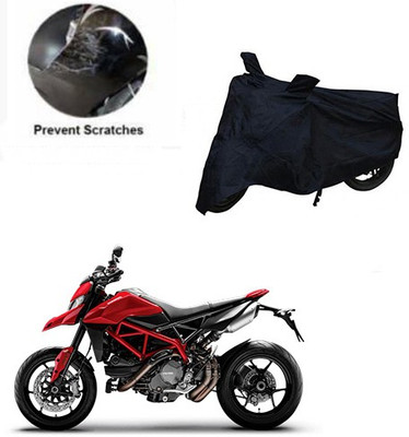 RPSENTTERPR Waterproof Two Wheeler Cover for Ducati(Hyperstrada, Black)