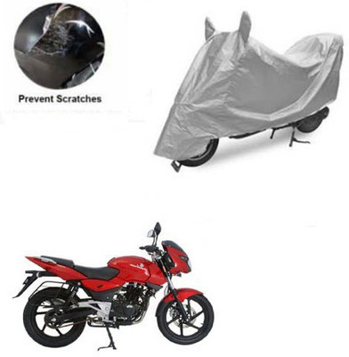 RPSENTTERPR Waterproof Two Wheeler Cover for Bajaj(Pulsar 200 NS DTS-i, Silver)