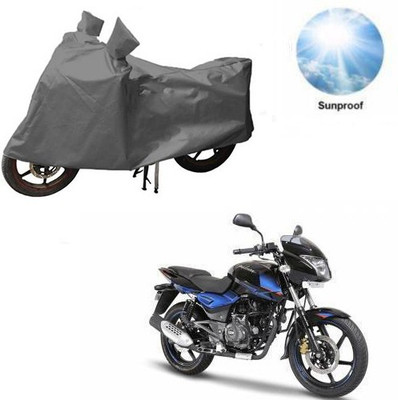 RPSENTTERPR Waterproof Two Wheeler Cover for Bajaj(Pulsar 150 DTS-i, Grey)