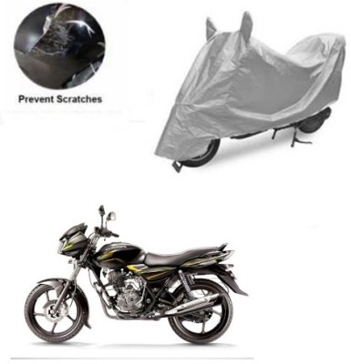 RPSENTTERPR Waterproof Two Wheeler Cover for Bajaj(Discover 100 DTS-i, Silver)