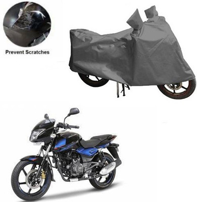 RPSENTTERPR Waterproof Two Wheeler Cover for Bajaj(Pulsar 150 DTS-i, Grey)