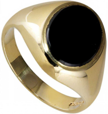 RATAN BAZAAR Stone Agate Gold Plated Ring