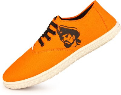 Kzaara Sneakers For Men(Orange , 8)