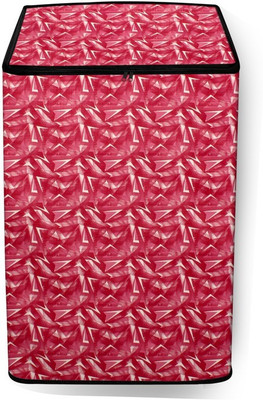 The Furnishing Tree Top Loading Washing Machine  Cover(Width: 58.42 cm, Red)
