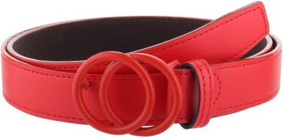 HENEDA Women Casual Red Synthetic Belt