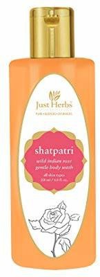 Just Herbs Shatpatri Ayurvedic Rose Gentle Body Wash For Skin Cleansing(200 ml)