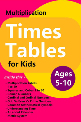 Multiplication Times Tables for Kids(English, Paperback, Singh Chandra B.)