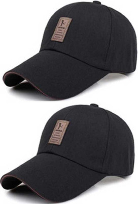 Fastasy Solid Sports/Regular Cap Cap(Pack of 2)