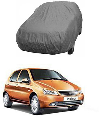 W proof Car Cover For Tata Indica (Without Mirror Pockets)(Grey)