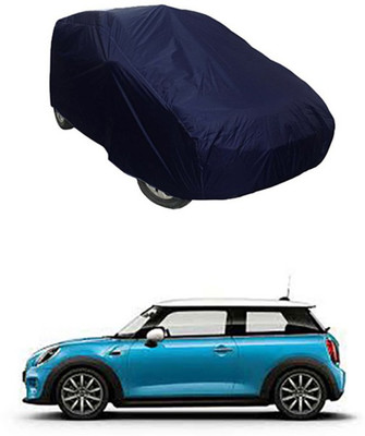 W proof Car Cover For Mini Universal For Car (Without Mirror Pockets)(Blue)