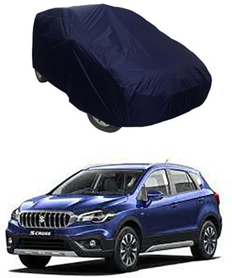 Wadhwa Creations Car Cover For Maruti Suzuki S-Cross (Without Mirror Pockets)(Blue)