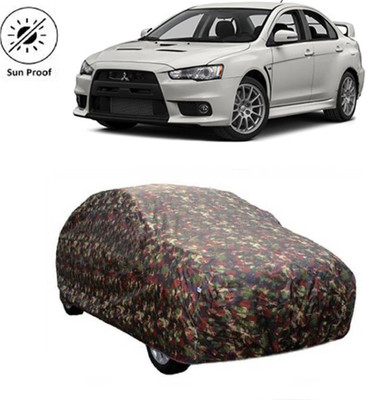 RPSENTTERPR Car Cover For Mitsubishi Lancer Evolution (With Mirror Pockets)(Multicolor, For 2020 Models)