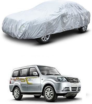 Wadhwa Creations Car Cover For Tata Sumo Grande (Without Mirror Pockets)(Silver)