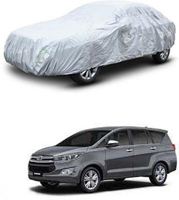 W proof Car Cover For Toyota Innova (Without Mirror Pockets)(Silver)